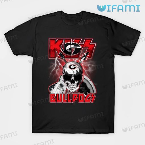 Georgia Bulldogs Shirt Kiss Band Skull Georgia Bulldogs Gift