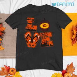 Georgia Bulldogs Shirt Love Flip flops Halloween Gift