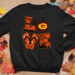 Georgia Bulldogs Shirt Love Flip flops Halloween Sweatshirt