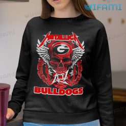 Georgia Bulldogs Shirt Metallica Skull Georgia Bulldogs