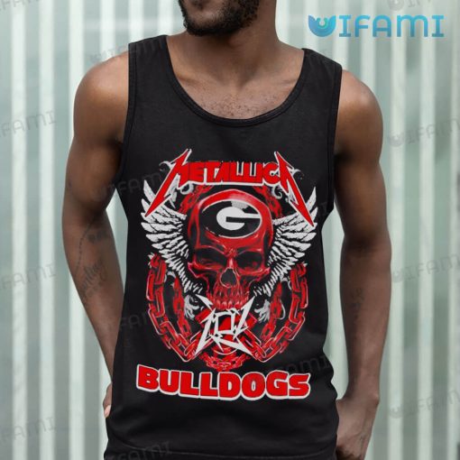 Georgia Bulldogs Shirt Metallica Skull Georgia Bulldogs Gift