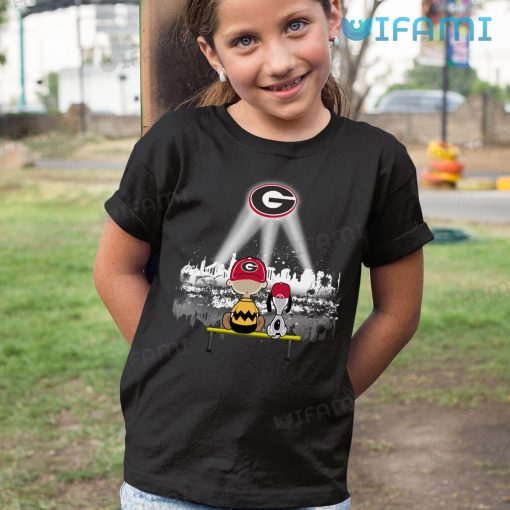 Georgia Bulldogs Shirt Snoopy Charlie Brown Georgia Bulldogs Gift