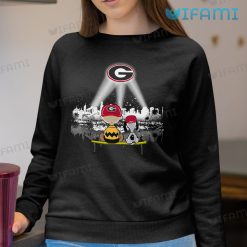 Georgia Bulldogs Shirt Snoopy Charlie Brown Georgia Bulldogs Sweatshirt