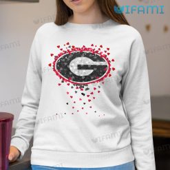Georgia Bulldogs Shirt Twinkle Logo Heart Georgia Bulldogs Sweatshirt