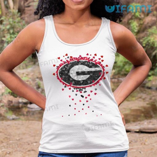 Georgia Bulldogs Shirt Twinkle Logo Heart Georgia Bulldogs Gift
