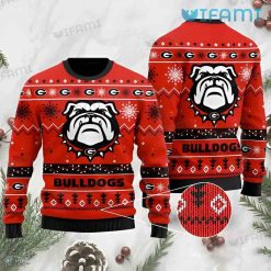 Georgia Bulldogs Ugly Christmas Sweater Mascot GA Football Gift