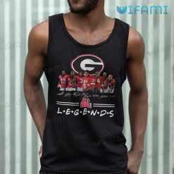 Georgia Football Shirt Legends Go Dawgs Signatures Tank Top