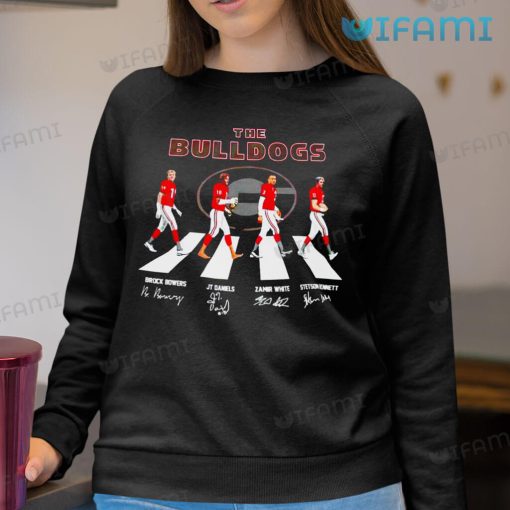 Georgia Football Shirt The Beatles Then Georgia Bulldogs Gift