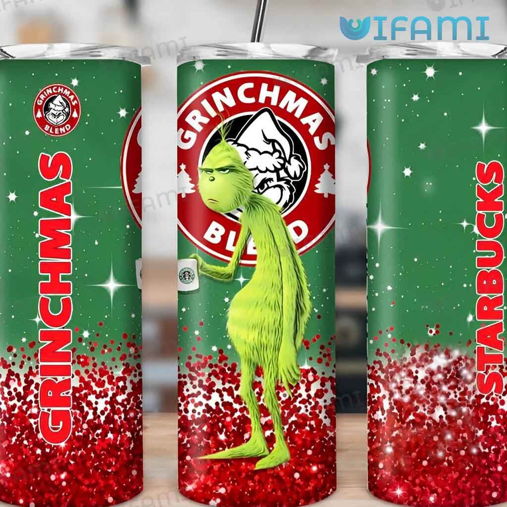 Great Grinch Starbucks Grinchmas Blend Adorable Tumbler Christmas Gift