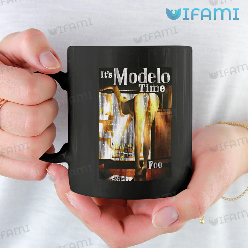 It's Modelo Time Foo Mug Mexico Beer Lovers Gift
