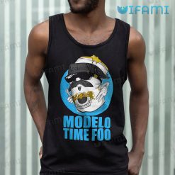 Its Modelo Time Foo Shirt Funny Tank Top For Beer Lovers