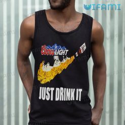 Just Drink It Coors Light Shirt Tank Top For Beer Lovers