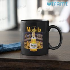 Modelo Beer Mug Gold Standard Since 1925 Beer Lovers Gift Black Mug