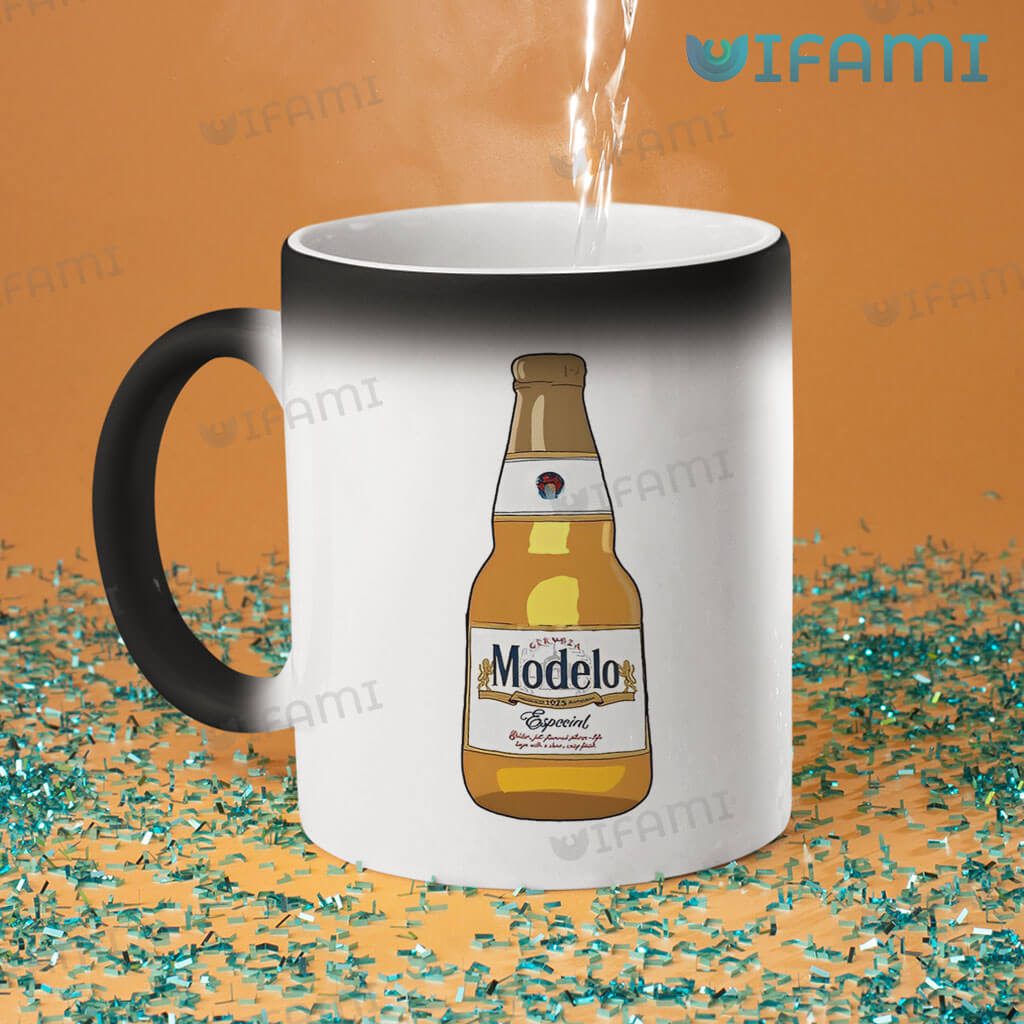 Modelo Mug Beer Bottle Gift For Beer Lovers
