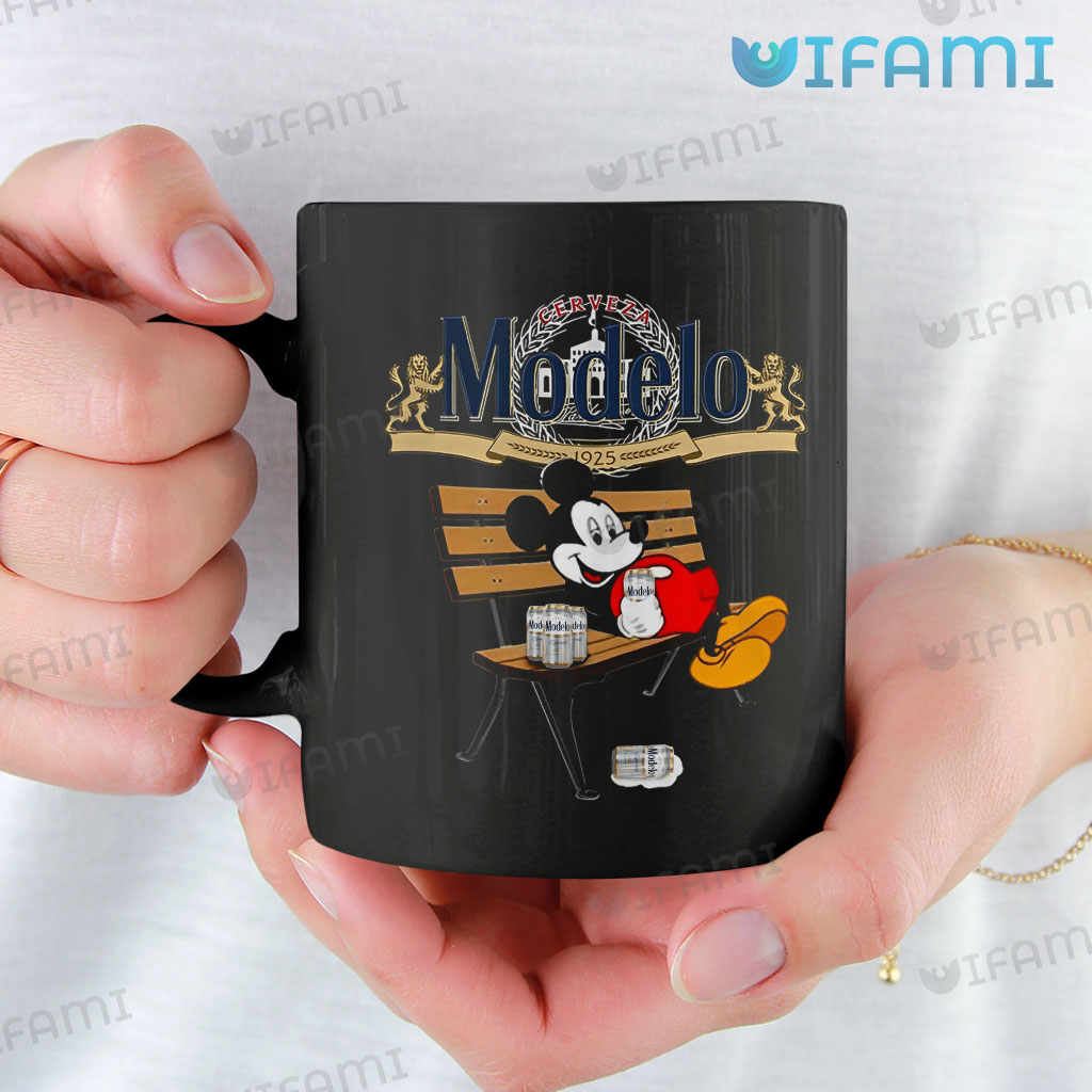 Cute Beer Modelo Mickey Mouse Mug Gift For Beer Lovers