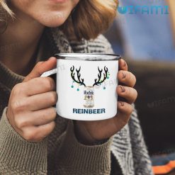 Modelo Mug Reinbeer Christmas Gift For Beer Lovers Enamel Camping Mug