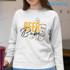 Modelo Shirt Beer Babe Sweatshirt For Beer Lovers