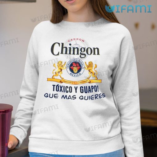 Modelo Shirt Carbon Chingon Toxico Y Guapo Beer Lovers Gift