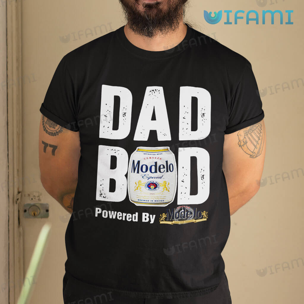 Classic Modelo Dad Bob Powered By Modelo Shirt Beer Lovers Gift