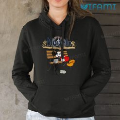 Modelo Shirt Mickey Mouse Hoodie For Beer Lovers