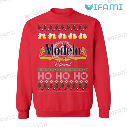 Modelo Sweatshirt Ho Ho Ho Gift For Beer Lovers