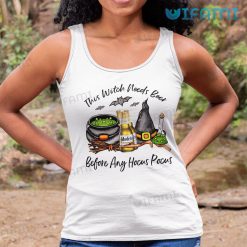 Modelo T Shirt This Witch Needs Beer Before Any Hocus Pocus Tank Top