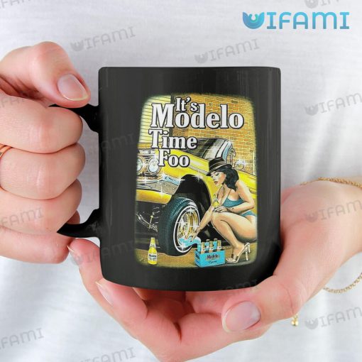 Modelo Time Mug Girl Beer Lovers Gift