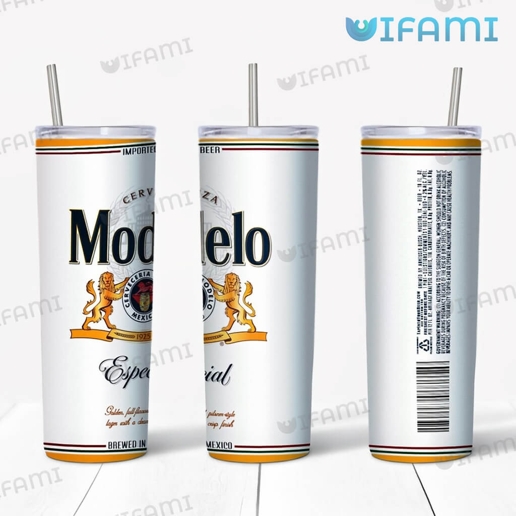 Classic Modelo Especial Imported Beer Tumbler Gift For Beer Lovers