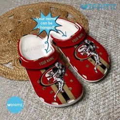 Personalized 49ers Crocs Football Player San Francisco 49ers Gift