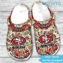 Personalized 49ers Crocs Players Pattern San Francisco 49ers Gift