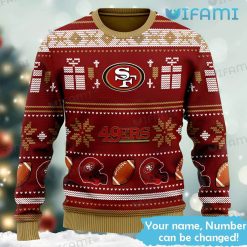 Personalized 49ers Ugly Christmas Sweater San Francisco 49ers Present