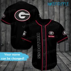 Personalized Black UGA Baseball Jersey Georgia Bulldogs Gift