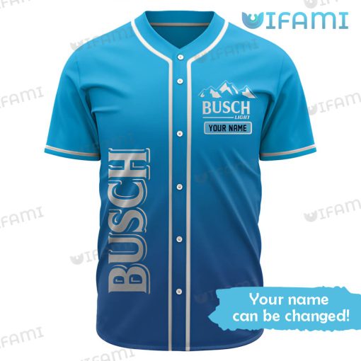 Personalized Busch Light Baseball Jersey Beer Lovers Gift