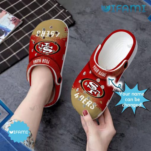 San Francisco 49ers Crocs Dot Pattern 49ers Gift