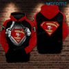 San Francisco 49ers Hoodie 3D Superman Tear Out 49ers Gift