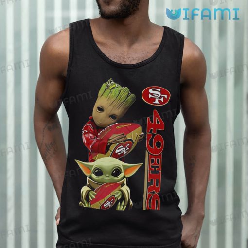 San Francisco 49ers Shirt Groot Baby Yoda 49ers Gift