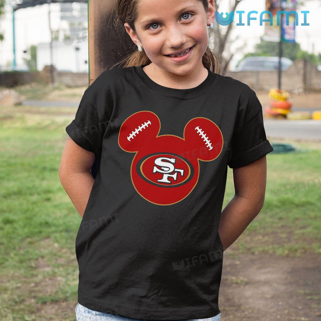 San Francisco 49ers Shirt Mickey Mouse Football 49ers Gift - Personalized  Gifts: Family, Sports, Occasions, Trending