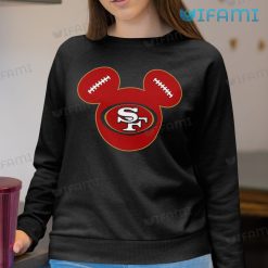 San Francisco 49ers Shirt Mickey Mouse Football 49ers Sweatshirt