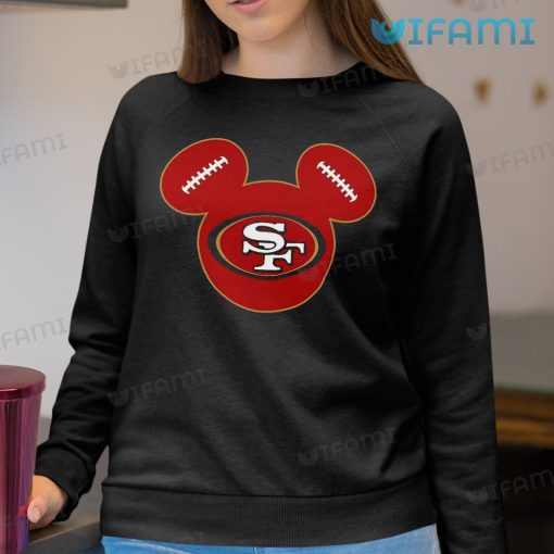 San Francisco 49ers Shirt Mickey Mouse Football 49ers Gift