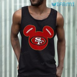 San Francisco 49ers Shirt Mickey Mouse Football 49ers Tank Top