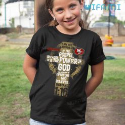 San Francisco 49ers Shirt Romans 116 49ers Kid Tshirt