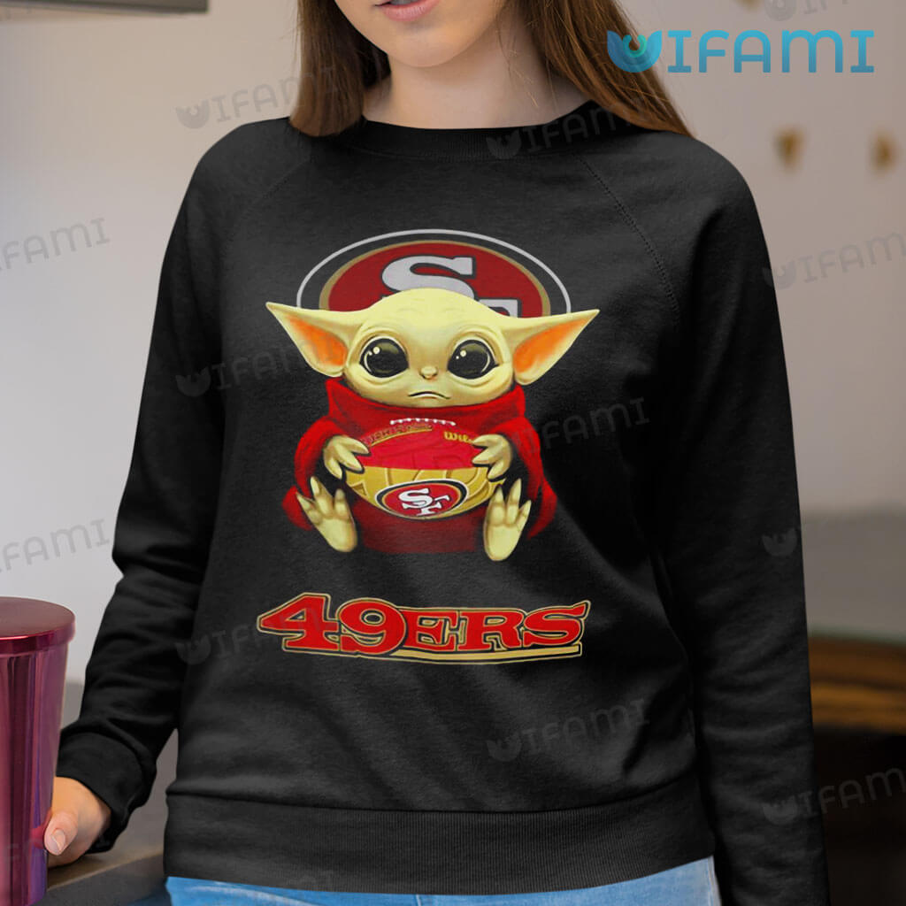 San Francisco 49ers Baby Yoda T-shirt,Sweater, Hoodie, And Long