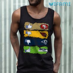 San Francisco 49ers T Shirt Disklike Cardinals Rams Seahawks Tank Top