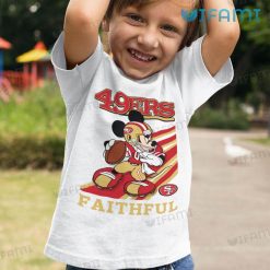 San Francisco 49ers T Shirt Faithful 49ers Kid Tshirt