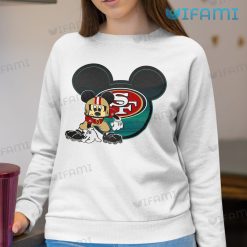 San Francisco 49ers T Shirt Mickey Mouse 49ers Sweatshirt
