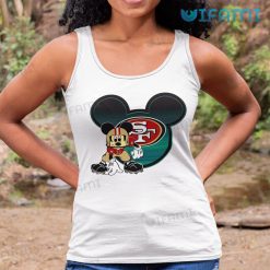 San Francisco 49ers T Shirt Mickey Mouse 49ers Tank Top