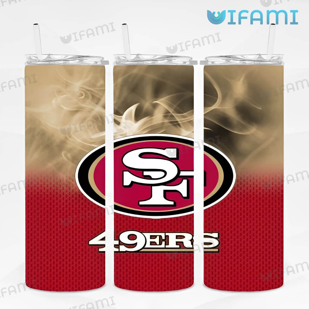 Cute San Francisco 49ers  Smoke Tumbler  49ers Gift