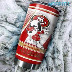 San Francisco 49ers Tumbler Snoopy Dabbing 49ers Gift