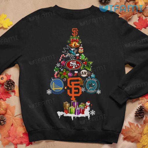 San Francisco Sport Teams Christmas Tree 49ers Gift