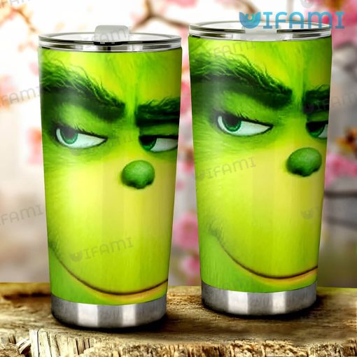 The Grinch Face Tumbler Christmas Gift